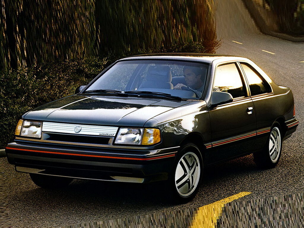 Mercury Topaz 1 поколение, рестайлинг, купе (1985 - 1987)